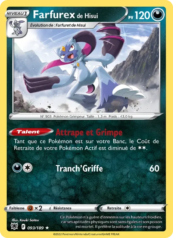Carte Farfurex de Hisui