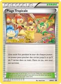 Carte Plage Tropicale