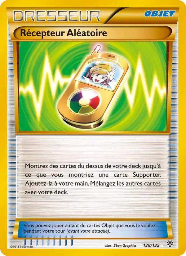 Carte Récepteur Aléatoire