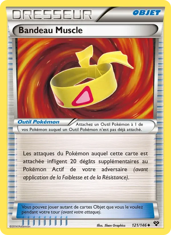 Carte Bandeau Muscle