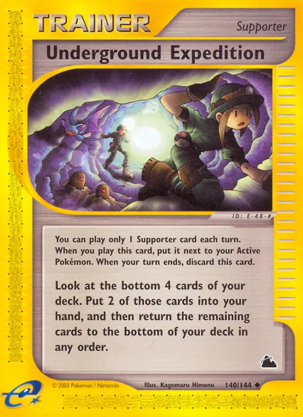 Carte Underground Expedition