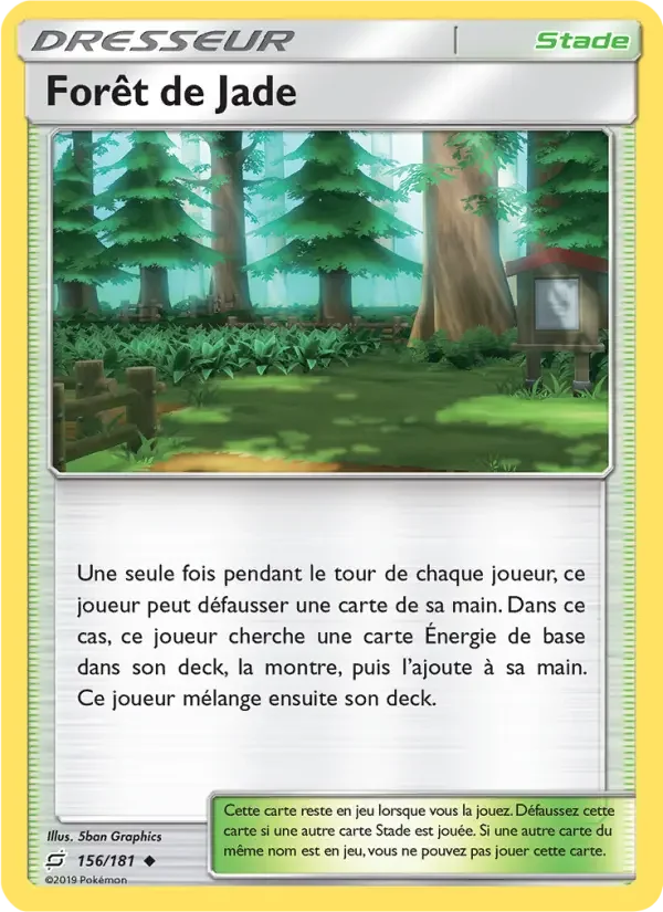 Carte Forêt de Jade