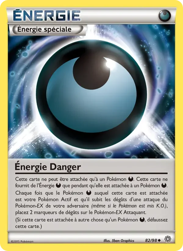 Carte Énergie Danger