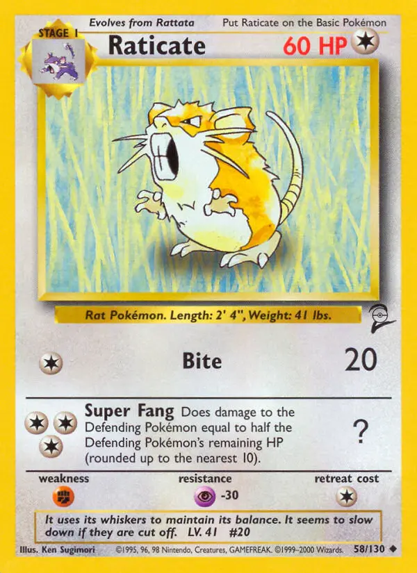 Carte Raticate