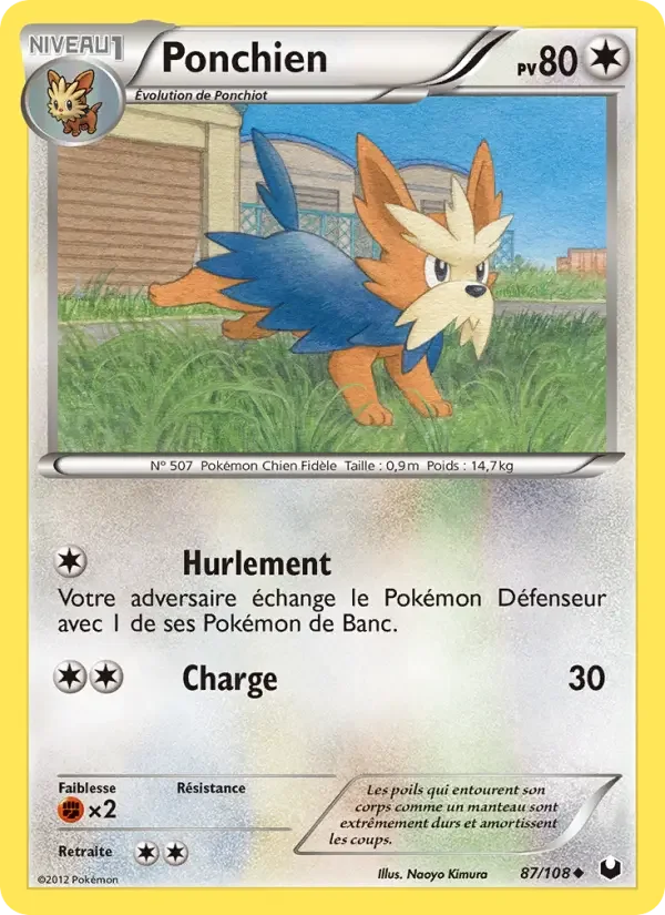 Carte Ponchien