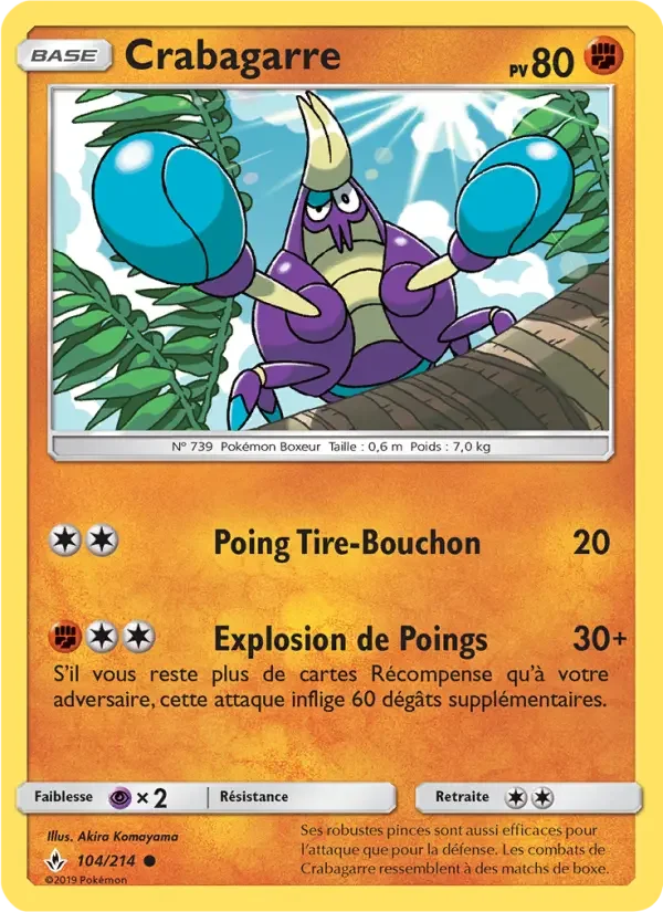 Carte Crabagarre