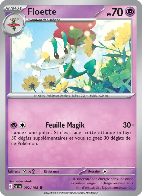 Carte Floette
