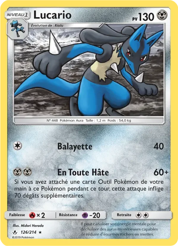 Carte Lucario