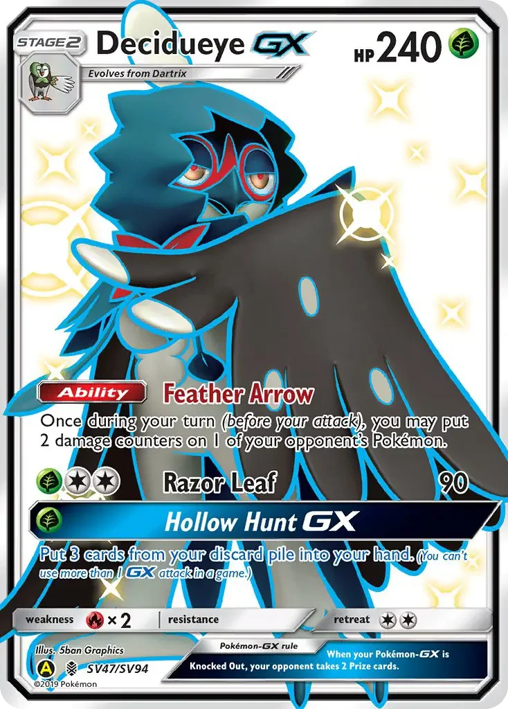 Carte Pokémon Archéduc-GX — Destinées Occultes