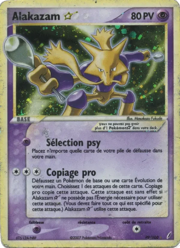 Carte Alakazam