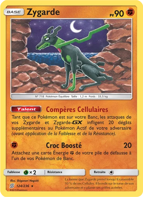 Carte Zygarde