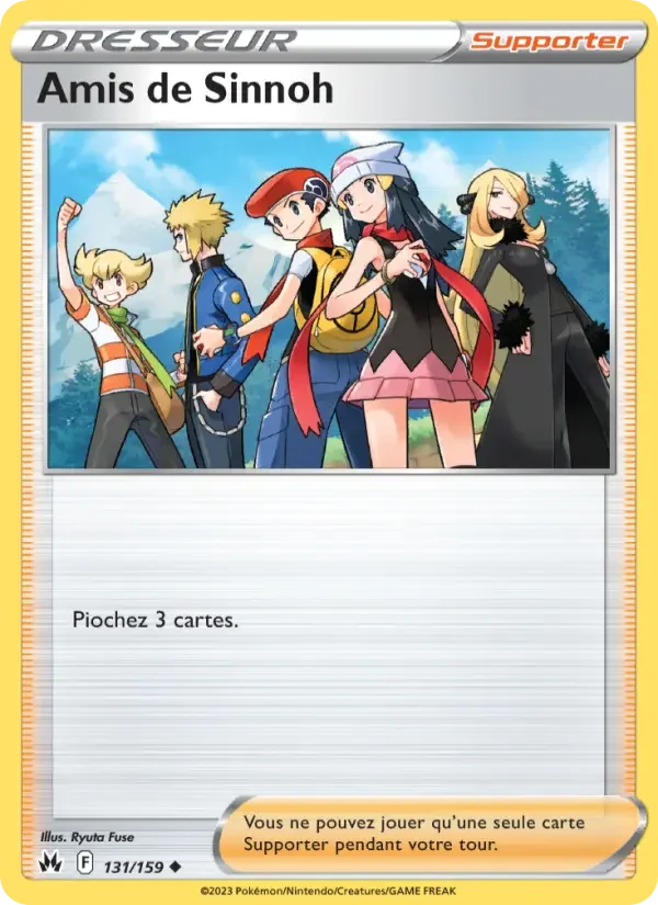 Carte Amis de Sinnoh