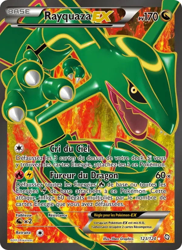 Carte Rayquaza-EX