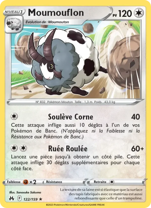 Carte Moumouflon