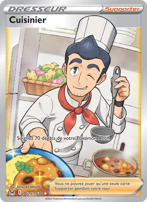 Carte Cuisinier