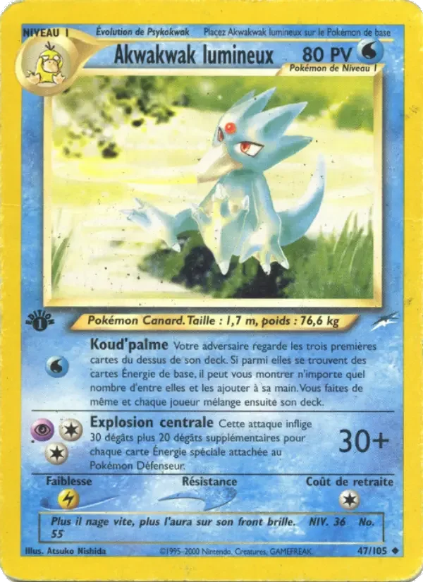 Carte Akwakwak lumineux
