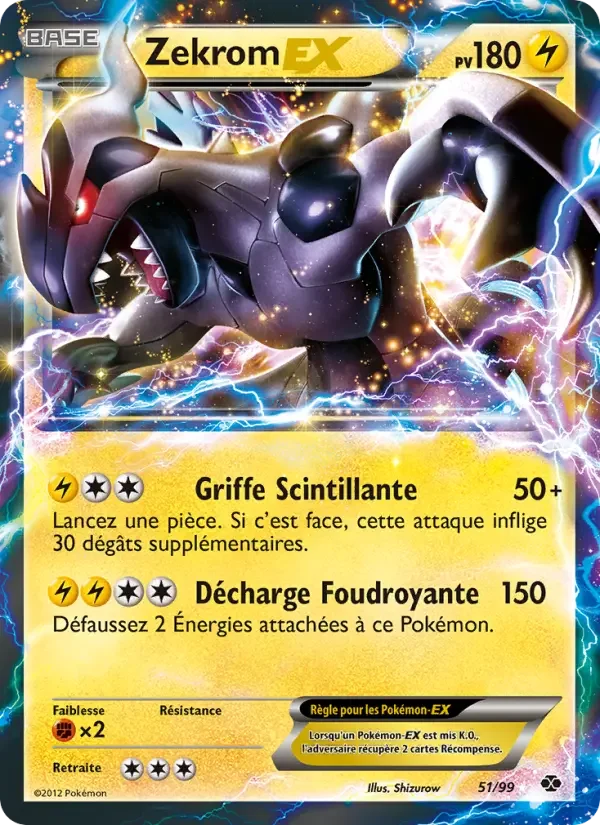 Carte Zekrom-EX