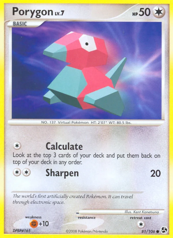 Carte Porygon