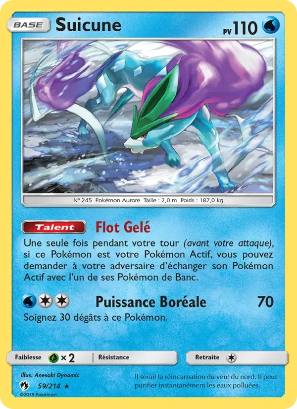 Carte Suicune