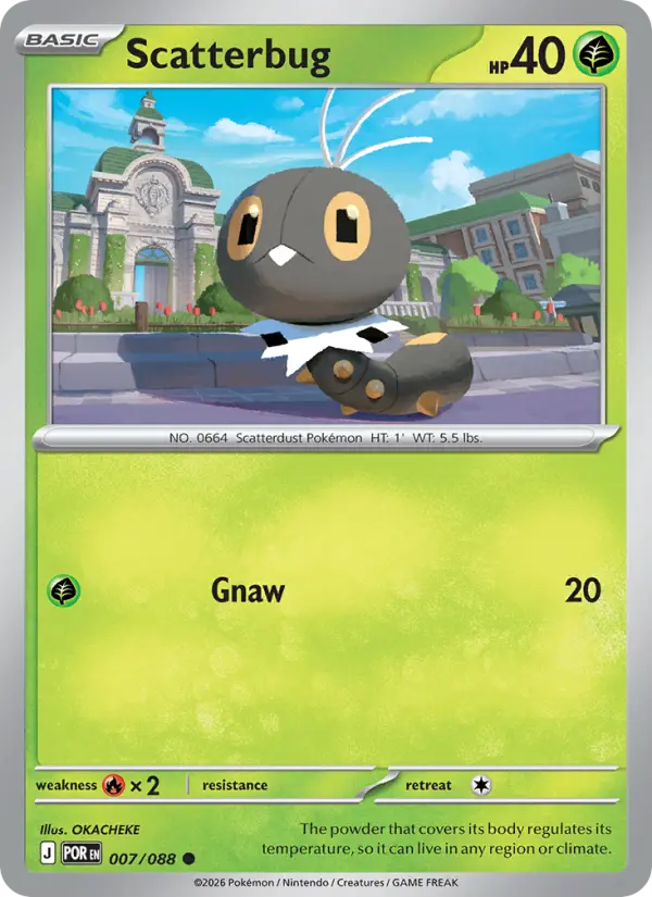 Carte Pokémon Lépidonille — Équilibre Parfait