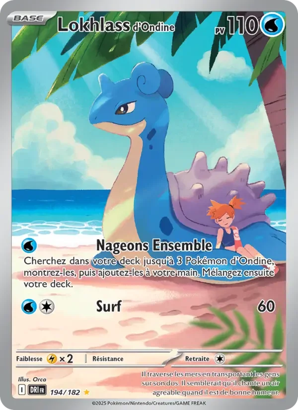 Carte Lokhlass d'Ondine