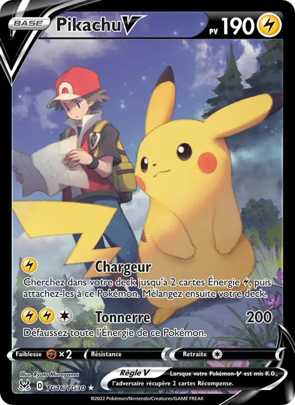 Carte Pikachu V