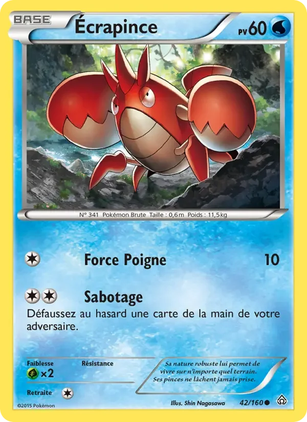 Carte Écrapince