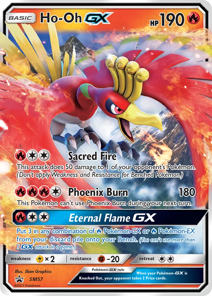Carte Ho-Oh GX