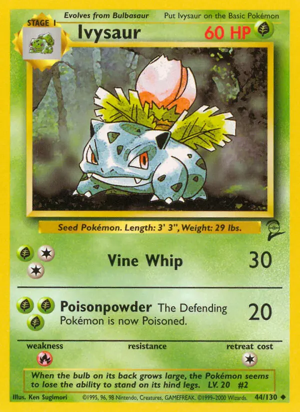 Carte Ivysaur
