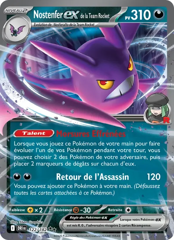 Carte Nostenfer-ex de la Team Rocket