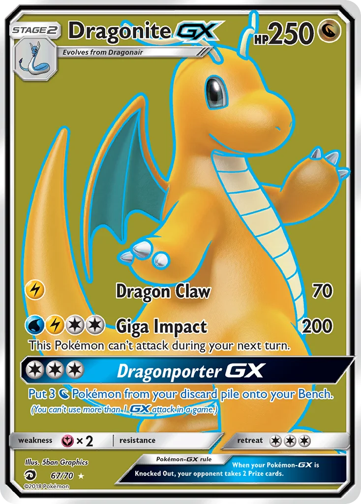 Carte Dracolosse GX