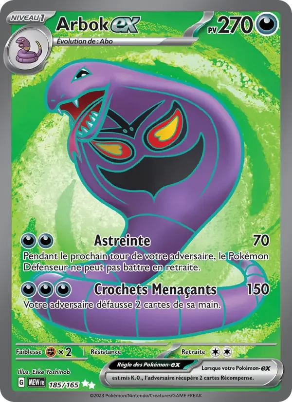 Carte Arbok-ex