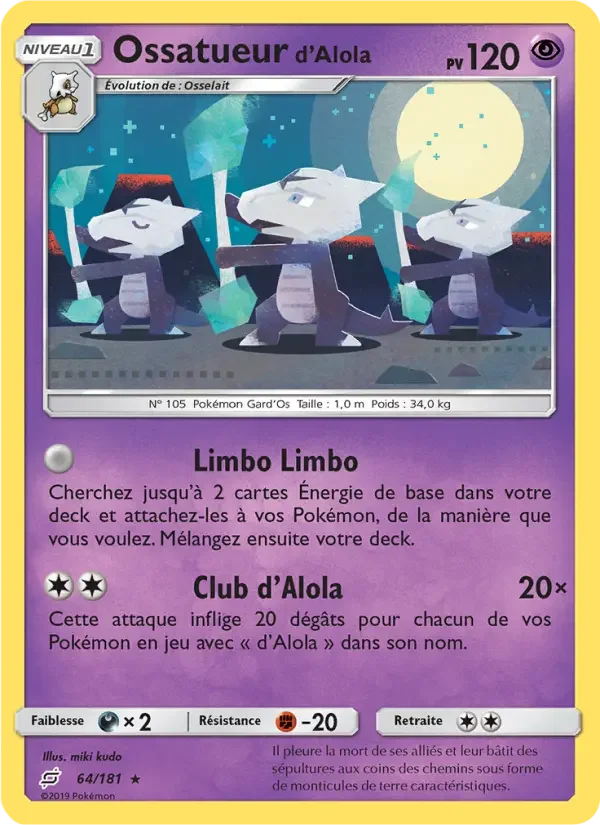 Carte Ossatueur d’Alola