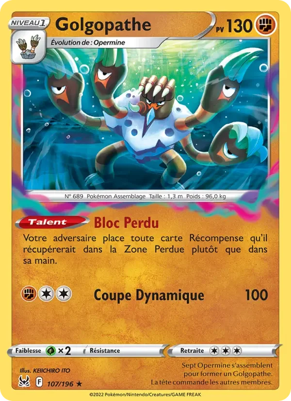 Carte Golgopathe