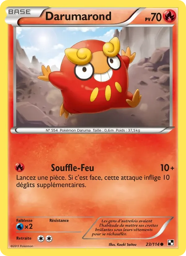 Carte Darumarond