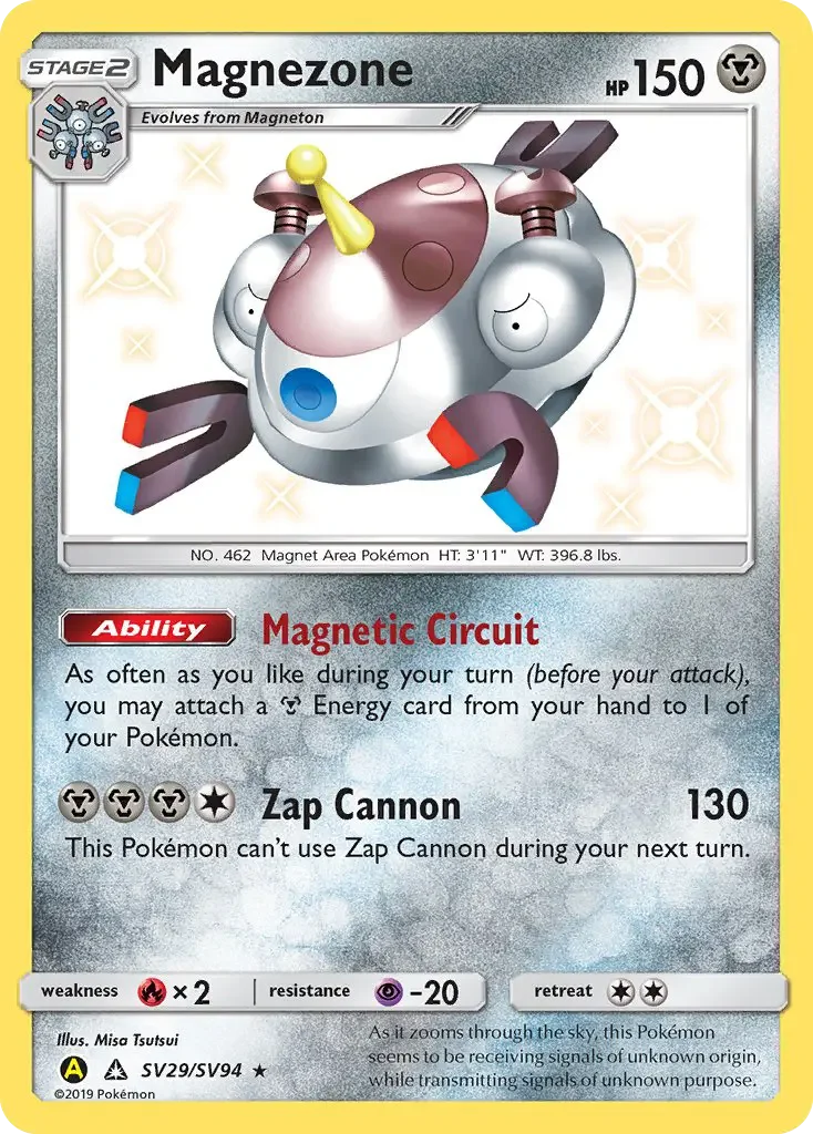 Carte Pokémon Magnézone — Destinées Occultes