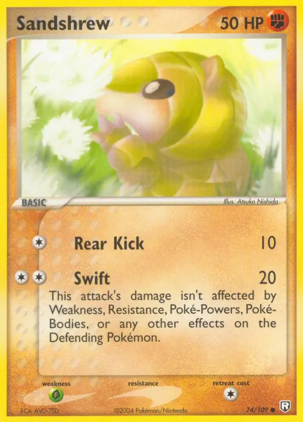 Carte Sandshrew