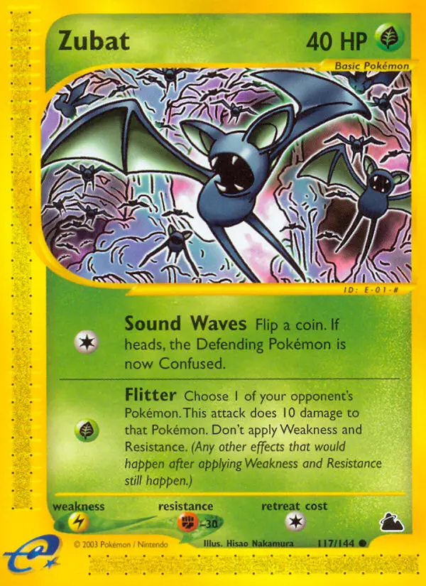 Carte Zubat