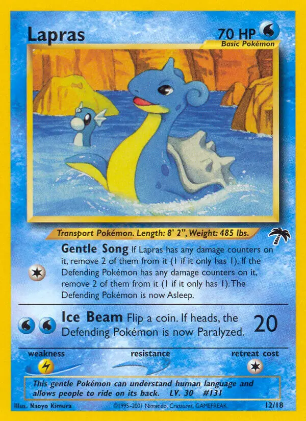 Carte Lapras