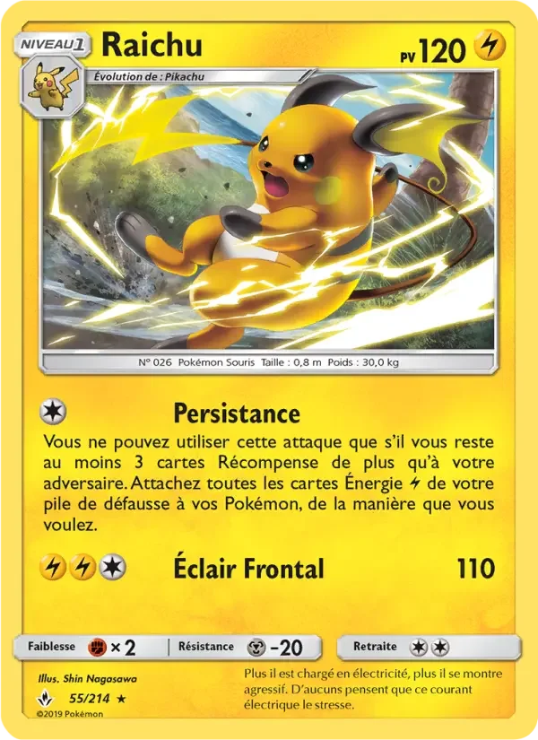Carte Raichu