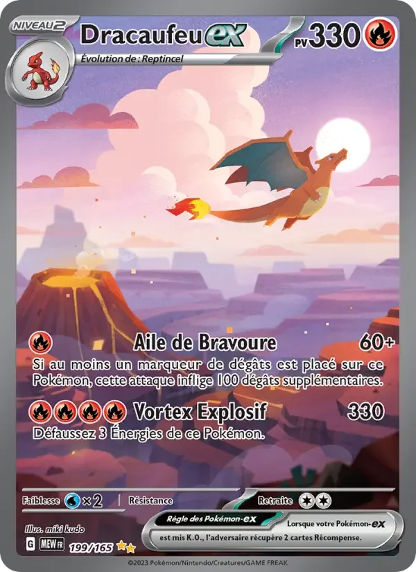Carte Dracaufeu-ex