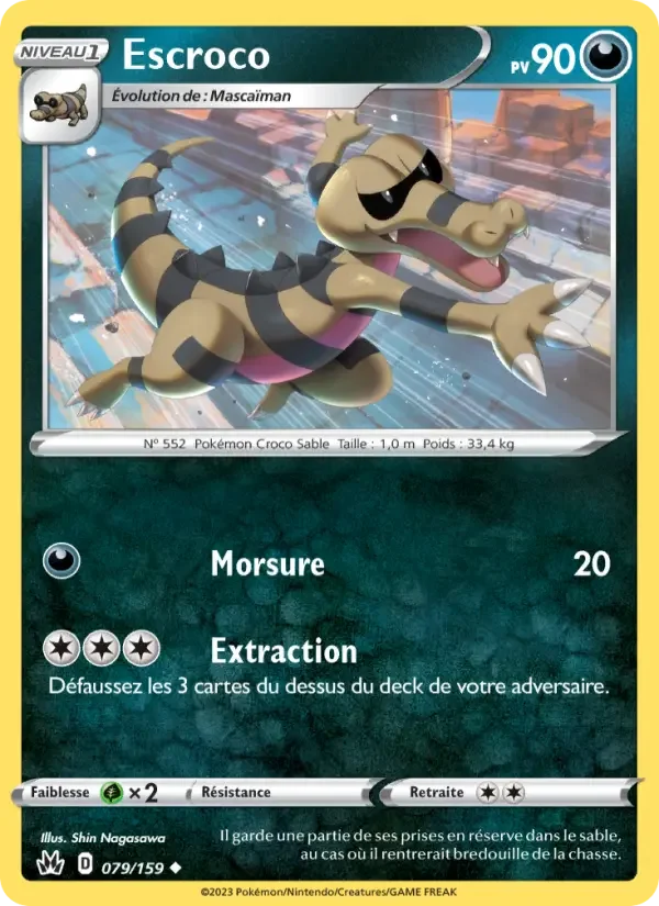 Carte Escroco
