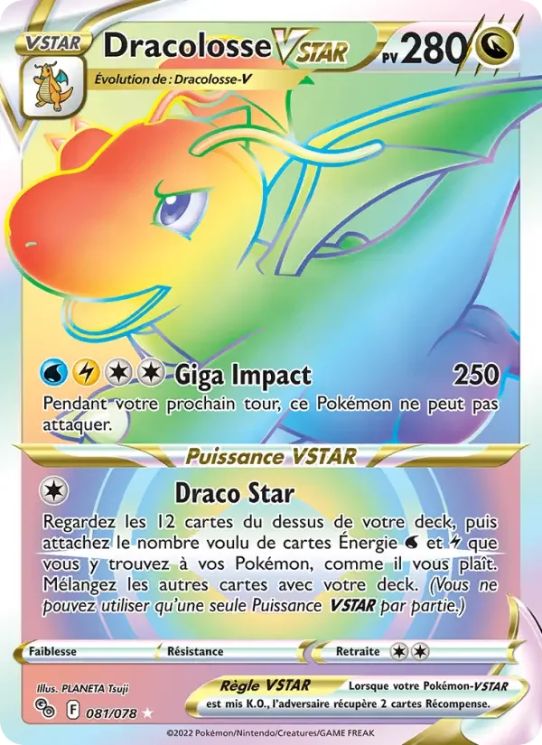 Carte Dracolosse VSTAR
