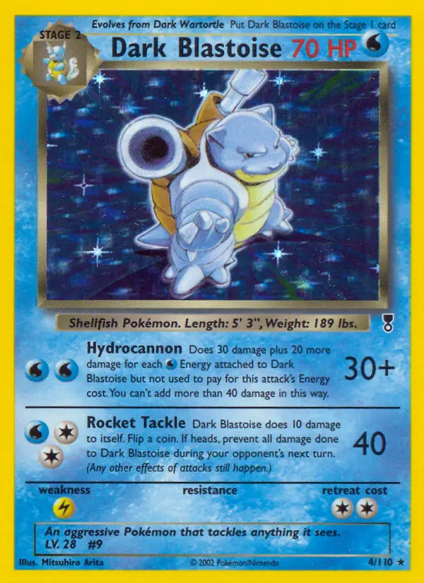 Carte Dark Blastoise