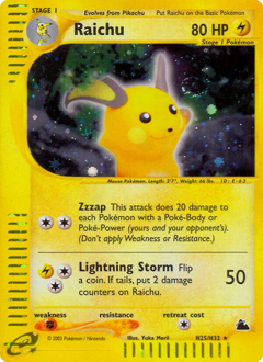 Carte Raichu