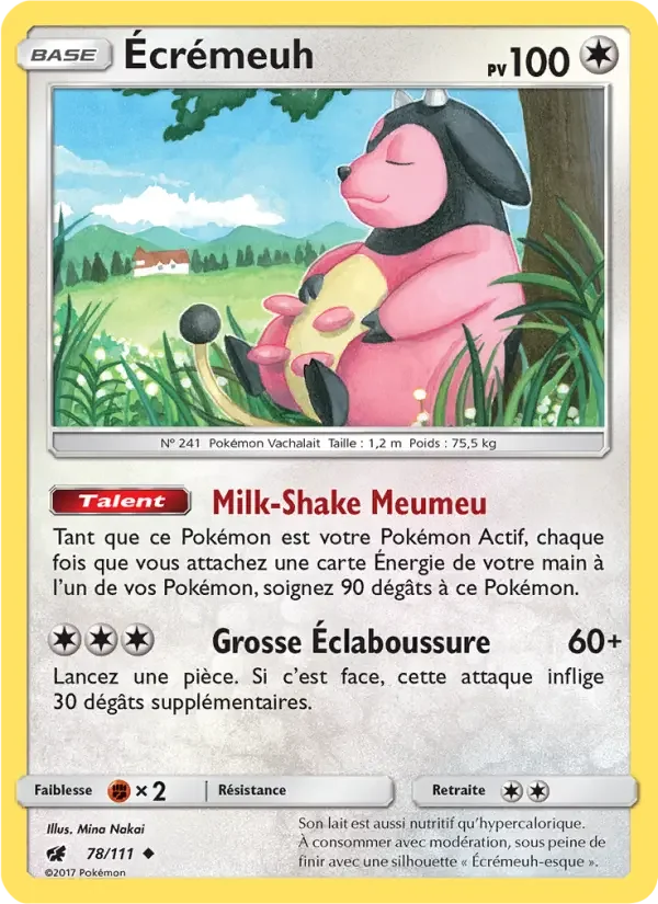 Carte Écrémeuh