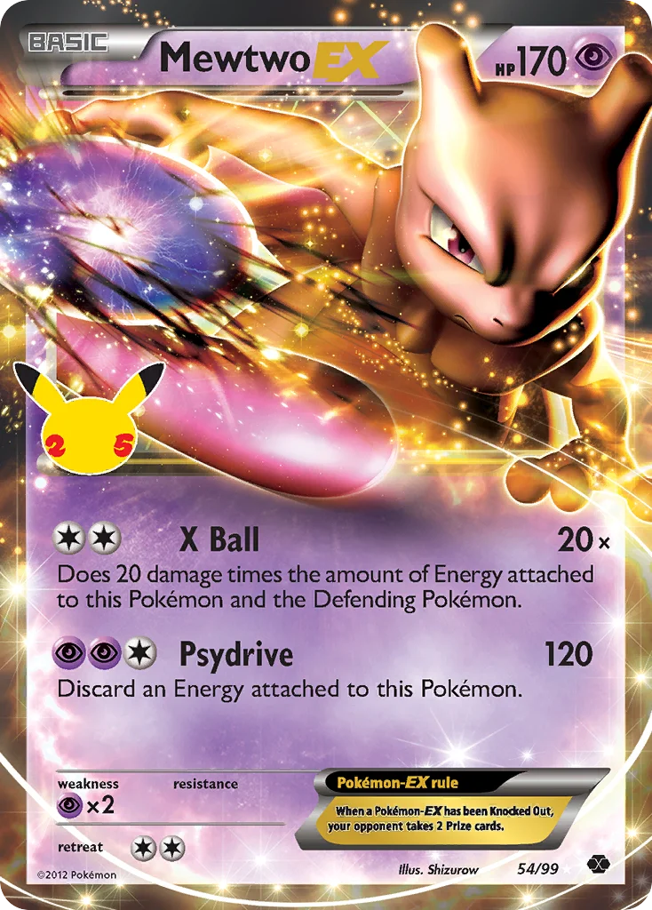 Carte Mewtwo-EX