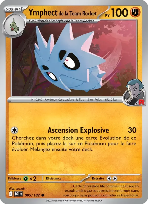 Carte Ymphect de la Team Rocket