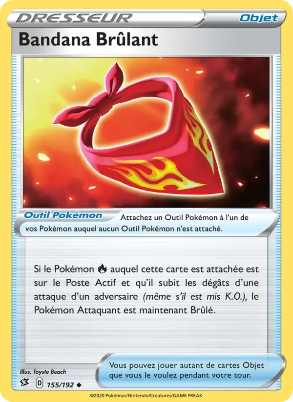 Carte Bandana Brûlant
