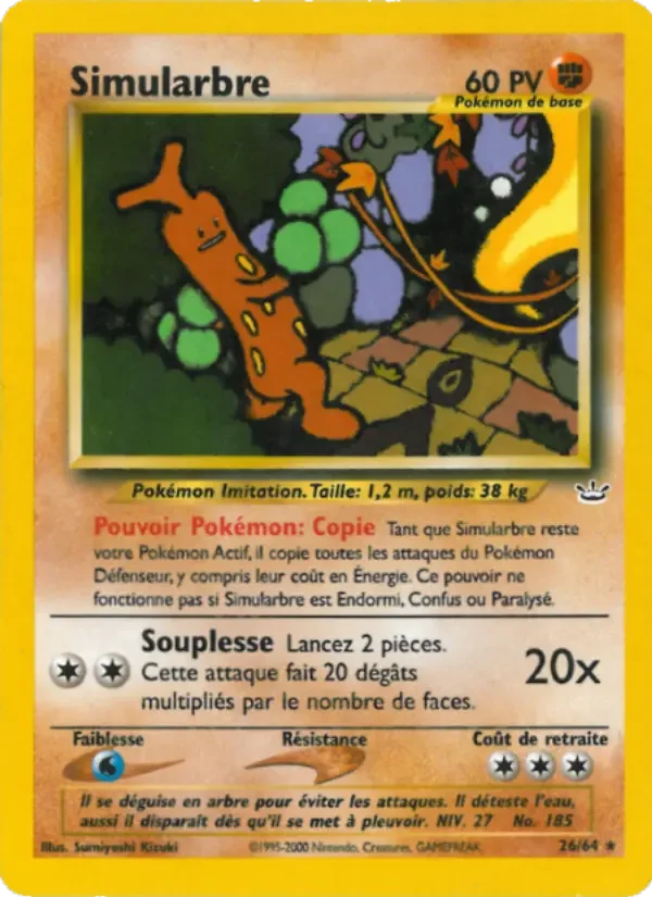 Carte Simularbre